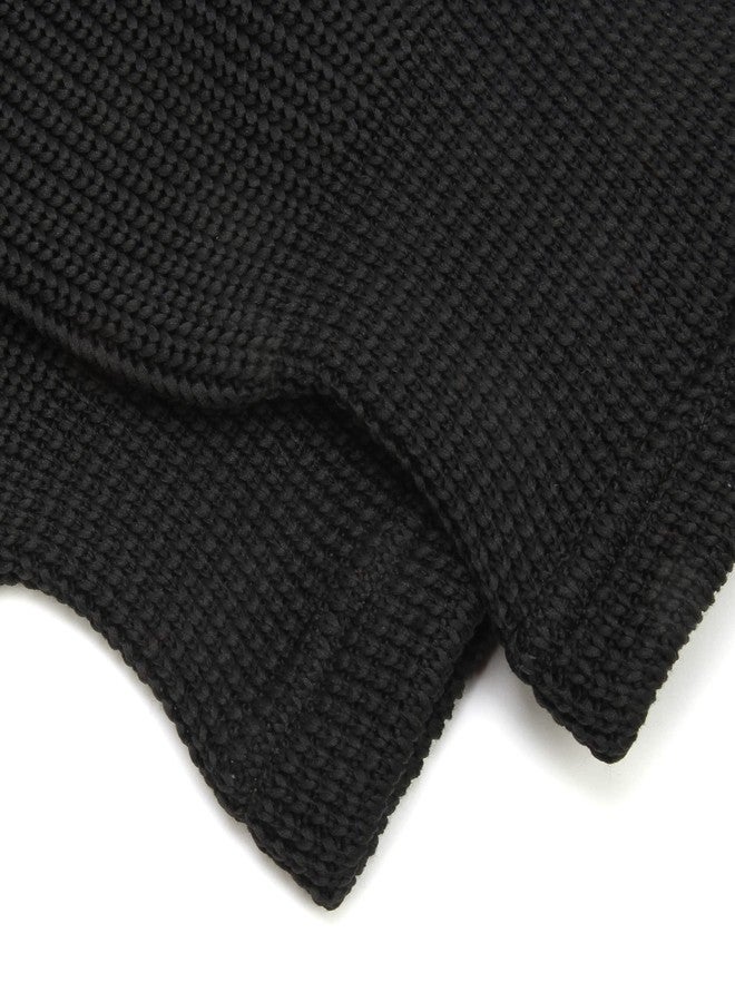 Howies Hockey Tape Knit Socks Junior - Medium Black Men & Boys Knitted Ice Hockey Socks - Image 2